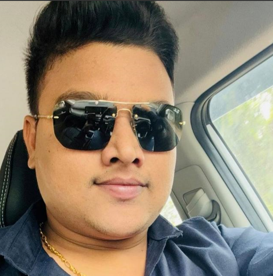 Portrait of Abhishek Goswami, the founder of Siyaram Developers